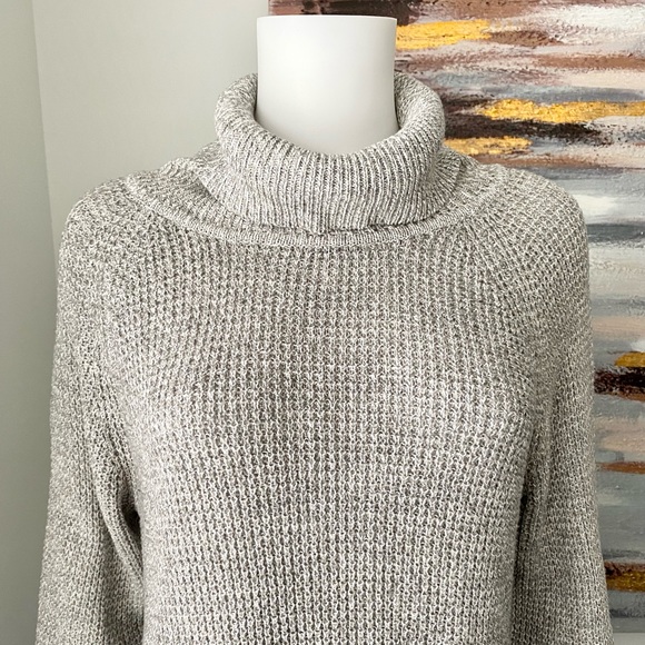 Cowl Neck Knit Tunic Sweater - Picture 5 of 13
